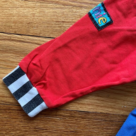 VINTAGE 90s Disney Color Block Shirt Size 3T - Picture 8 of 16